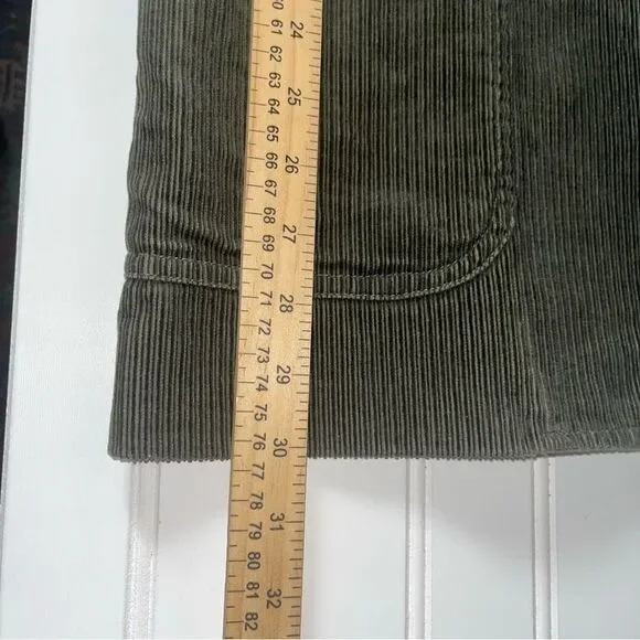 Guess Blazer Sports Jacket Corduroy Army Green Men's Size Medium Lined - Picture 7 of 10